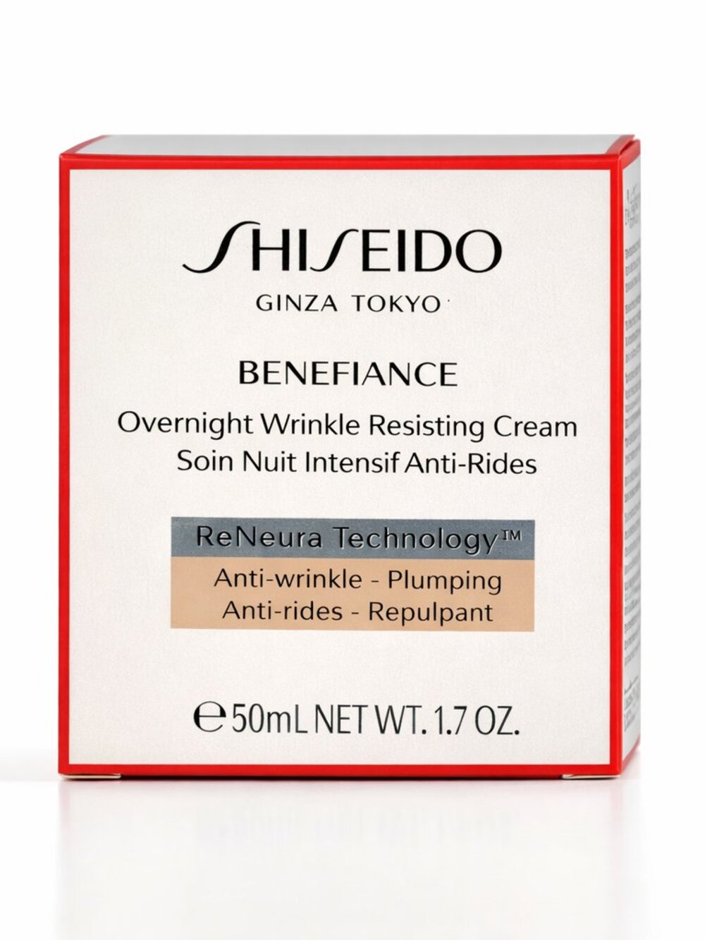 Shiseido Benefiance Overnight Wrinkle Resisting Cream - Full Size (50mL/1.7oz)